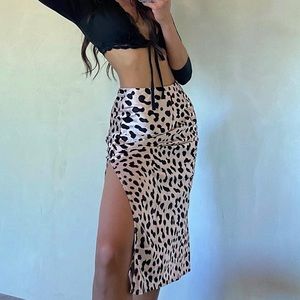 Cheetah print princess Polly skirt